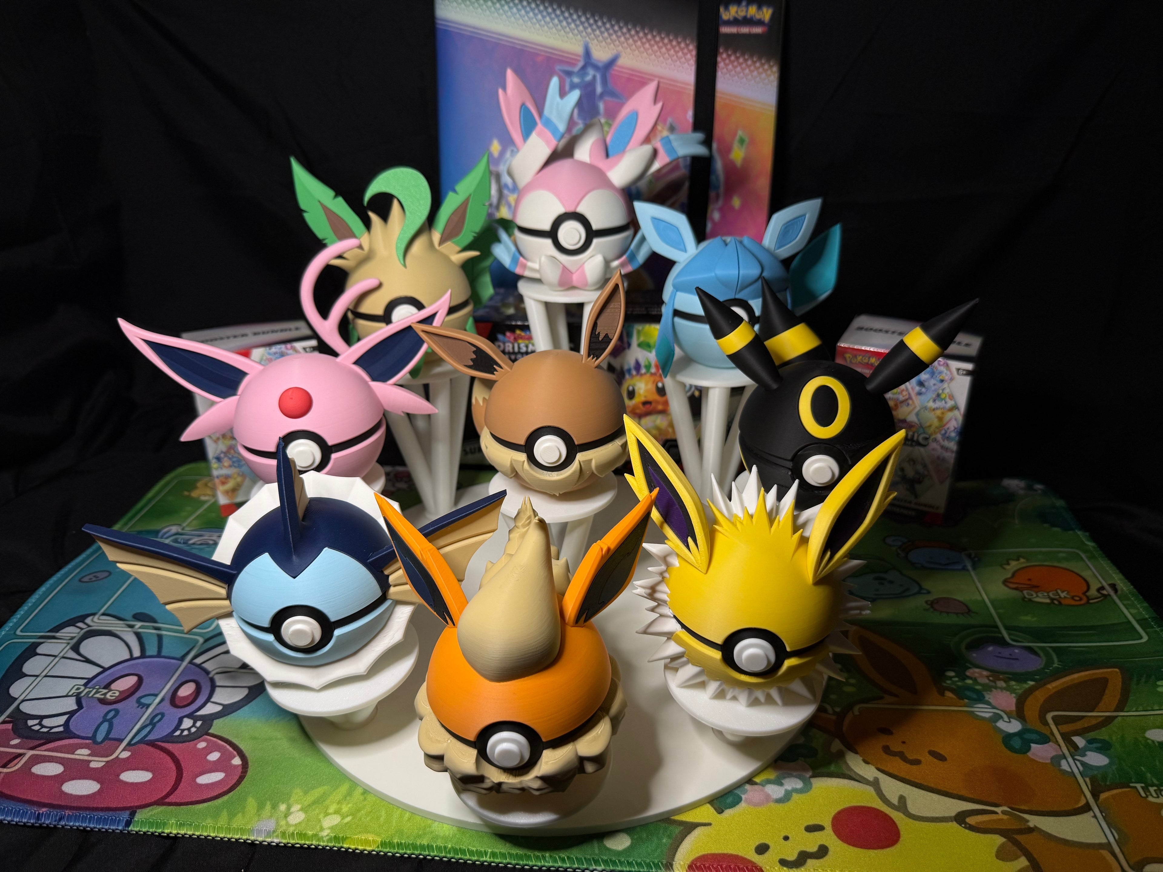 Eevee Evolutions Bundle Set Display