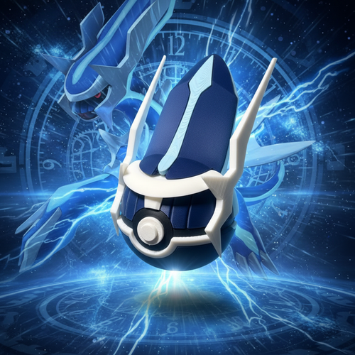 Dialga Pokeball matching original angle